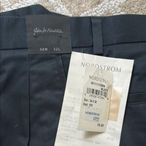 John W. Nordstrom Men's Black Pants